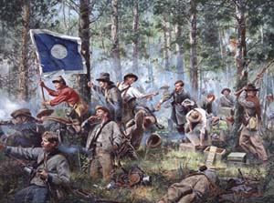 Cleburne at Chickamauga (Shown here: the 2nd Tenn. Regt.)